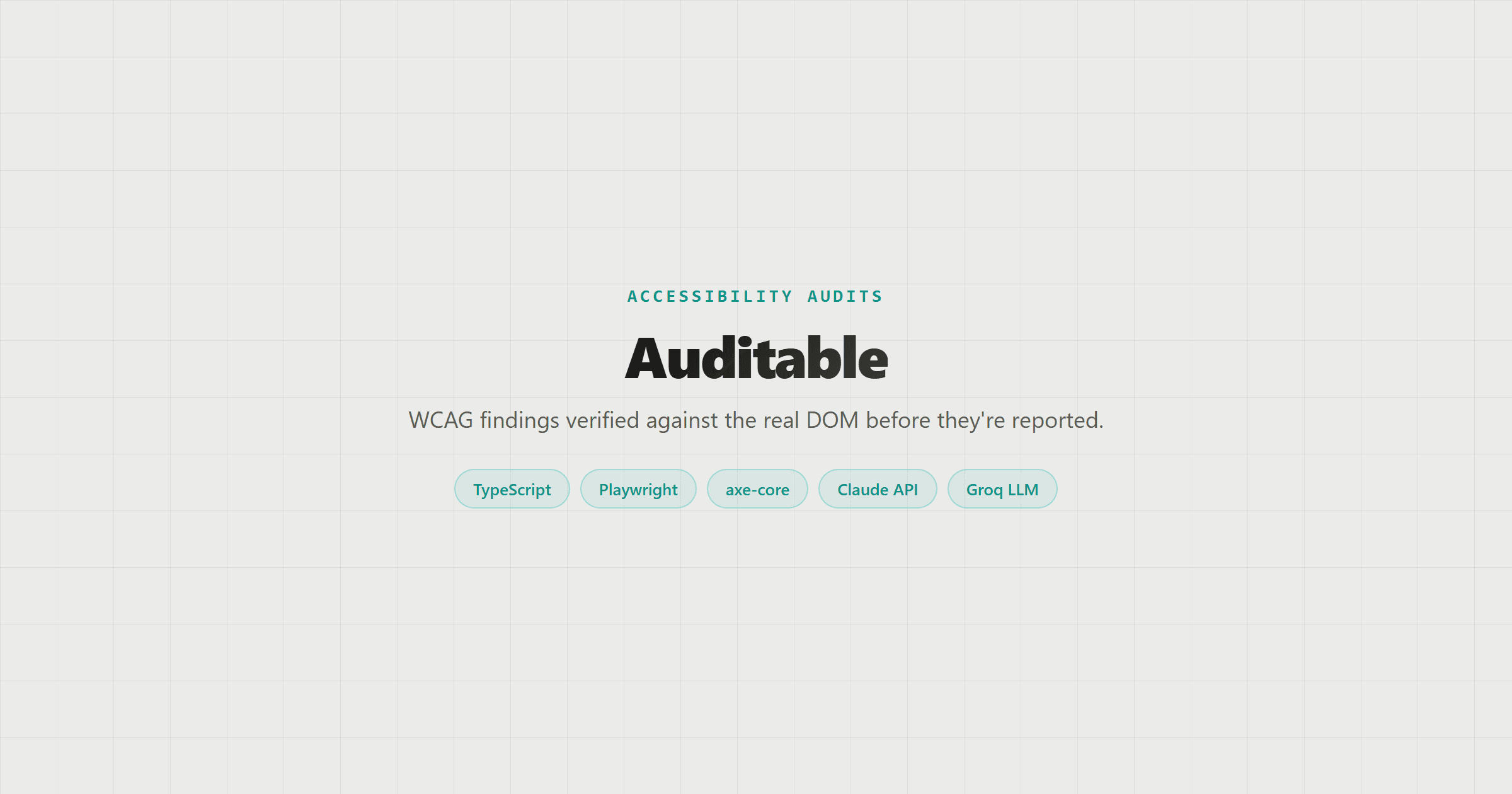 Auditable
