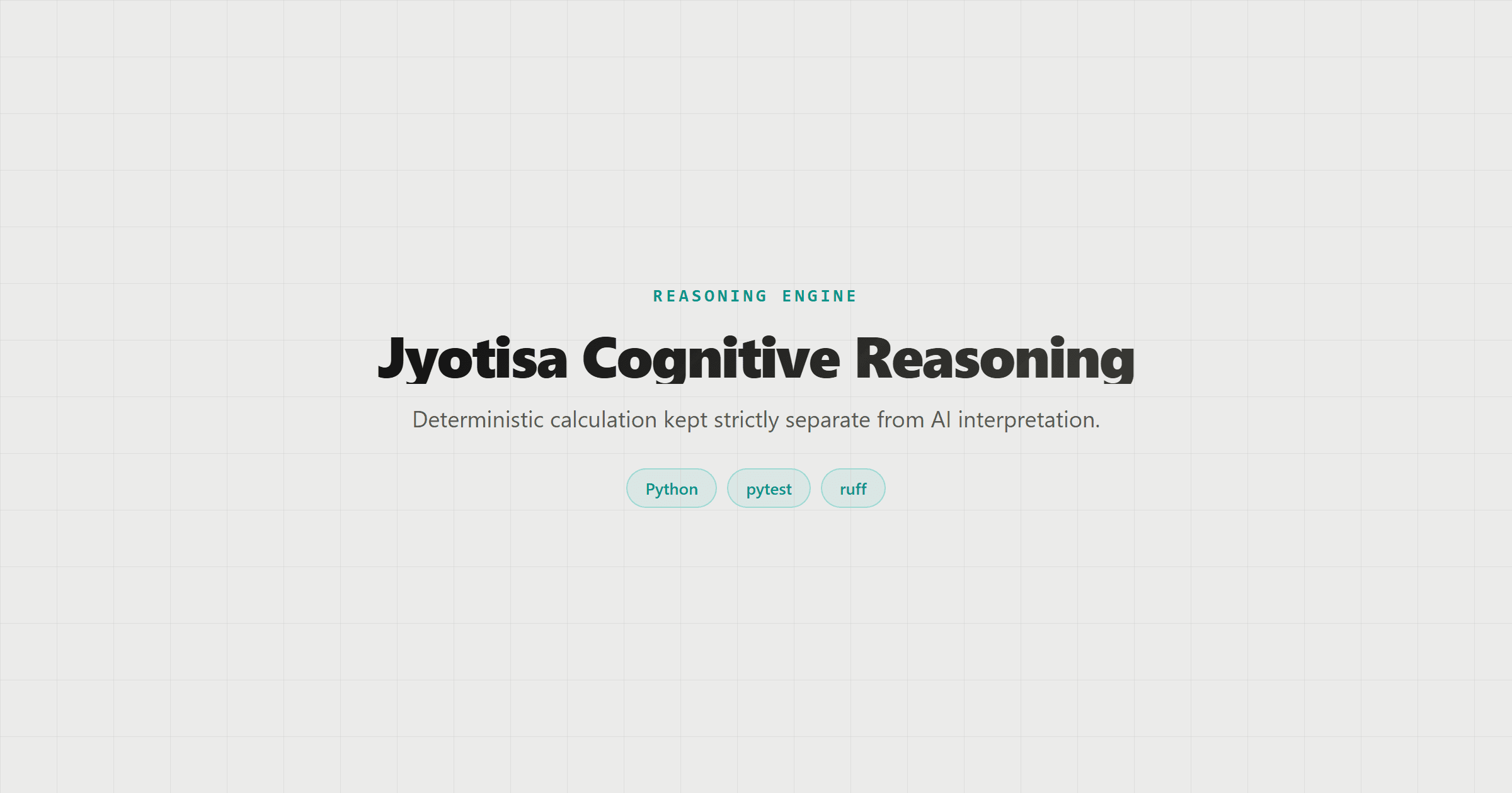 Jyotiṣa Cognitive Reasoning System