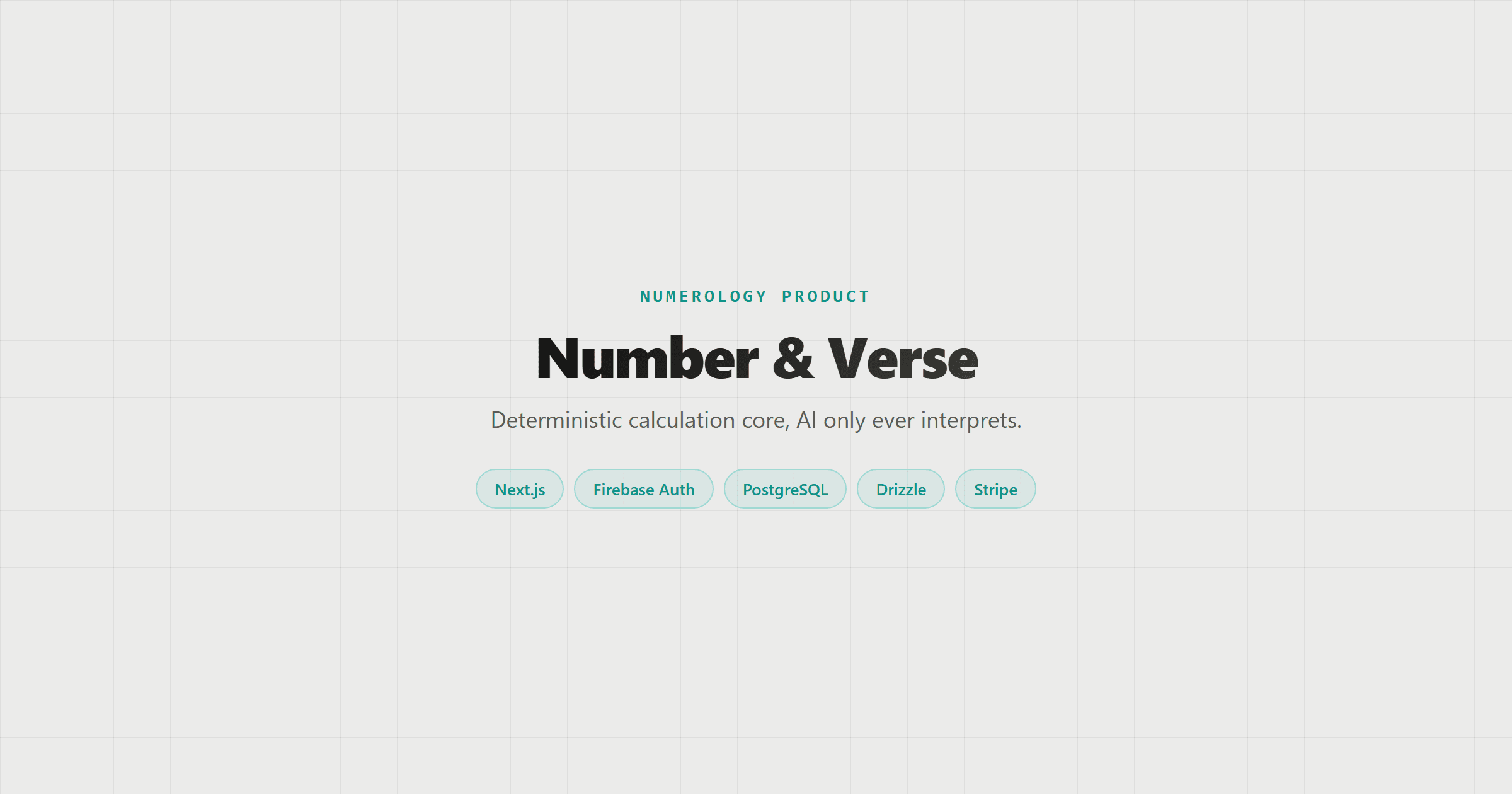 Number & Verse